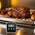 thumbnail image 3 of Unique Bargains Digital Meat Instant Read Cooking Thermometer Black, 3 of 6