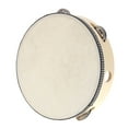thumbnail image 1 of Tambor de percusión Irfora 8 "Hand Held Pandereta Campana del Tambor Abedul Jingles Metales Juguete Educativo Percusión Musical Instrumento de KTV Partido Juegos para Niños Irfora Tambor de percusión, 1 of 7