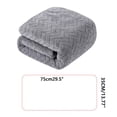 thumbnail image 4 of Tuvgenk Bath Towels Absorbent Bath Towel Dark Gray Soft Plush Fade Resistant Thick Lightweight 30x14 inch for Home Bathroom, 4 of 5
