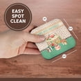 thumbnail image 7 of 3drose, Happy 10th Birthday, Bird in Flower Garden Cake, Gifts, Pastels, Set of 4 Coasters - Soft, 7 of 7