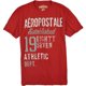 thumbnail image 1 of Aeropostale Athletic Dept Weathered Graphic playera para hombre, rojo, grande, 1 of 1