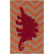 Surya Budding Cherry Dinosaur Area Rug
