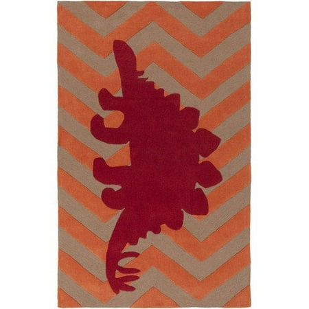Surya Budding Cherry Dinosaur Area Rug