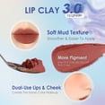 thumbnail image 4 of FOCALLURE Matte Lips Mud Set Lipstick Blush Eyeshadow 12 Colors Long Lasting Velvet Lip Balm With Makeup Cosmetics With Brush, 4 of 5