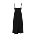 thumbnail image 5 of GHSOHS Maxi Dresses for Women 2024 Vestidos Pink Dress Womens Spaghetti Strap Flowing Long Slip Dress Wedding Guest Dresses Formal Dress Long Party Dress Black Dress, 5 of 5