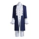 thumbnail image 2 of Conjunto de abrigo, camisa, pantalón y chaleco de manga larga para hombre, estilo cosplay, blusa de poliéster, 2 of 9