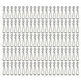 thumbnail image 4 of Yimiti 100Pcs Fishing Tackle Stainless Steel Rig Clips Hanging Snap Weight Bait Swivels,6#, 4 of 9