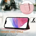 thumbnail image 5 of Classic Style Flip Case for Nokia C02 Wallet Case Magnetic Closure Rfid Blocking Shockproof Card Holder, 5 of 5