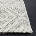 thumbnail image 3 of SAFAVIEH Marbella Iairos Diamond Area Rug, Ivory/Black, 8' x 10', 3 of 8