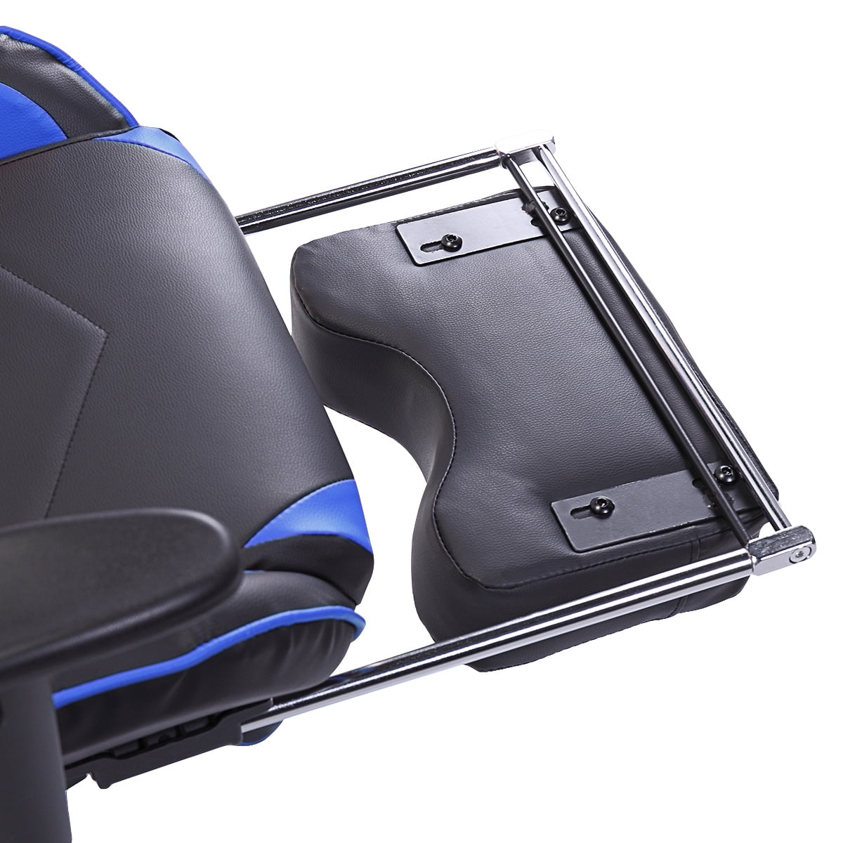 Kepooman High-Back Swivel Gaming Chair, Reclining Ergonomic Computer Chair with Lumbar Support - Blue Kepooman High-Back Swivel Gaming Chair, Reclining Ergonomic Computer Chair with Lumbar Support - Blue