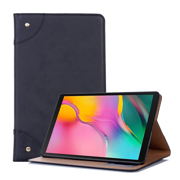 Retro Book Style Horizontal Flip Leather Case for Galaxy Tab A 10.1  T510 / T515,  with Holder & &