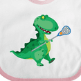 thumbnail image 4 of Inktastic Funny Lacrosse Player Boys or Girls Baby Bib, 4 of 4