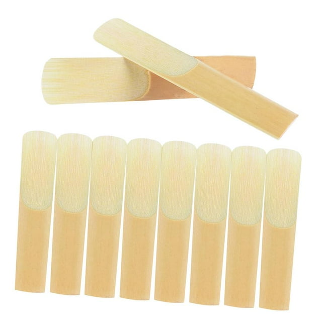 Milaget 10 Pcs Anches de Saxophone Alto pour Accessoires d'Instrument de Musique Sax Alto 2.5