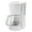 White & Chrome, variant on Haden Starbeck Coffee Machine, 10 Cup Auto Coffee Maker, White & Chrome