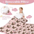 thumbnail image 3 of German Shepherd and Pioneer Flower Toddler Nap Mats for Kids Preschool,Sleeping Mat Bag or Kids,Toddler Sleeping Bag,Toddler Nap Mat or Daycare, 3 of 6