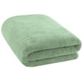 thumbnail image 2 of Cotton Paradise 100% Cotton 40 by 80 inches Bath Sheet, Soft Absorbent Quick Dry Towels for Bathroom, Sage Green, 2 of 8