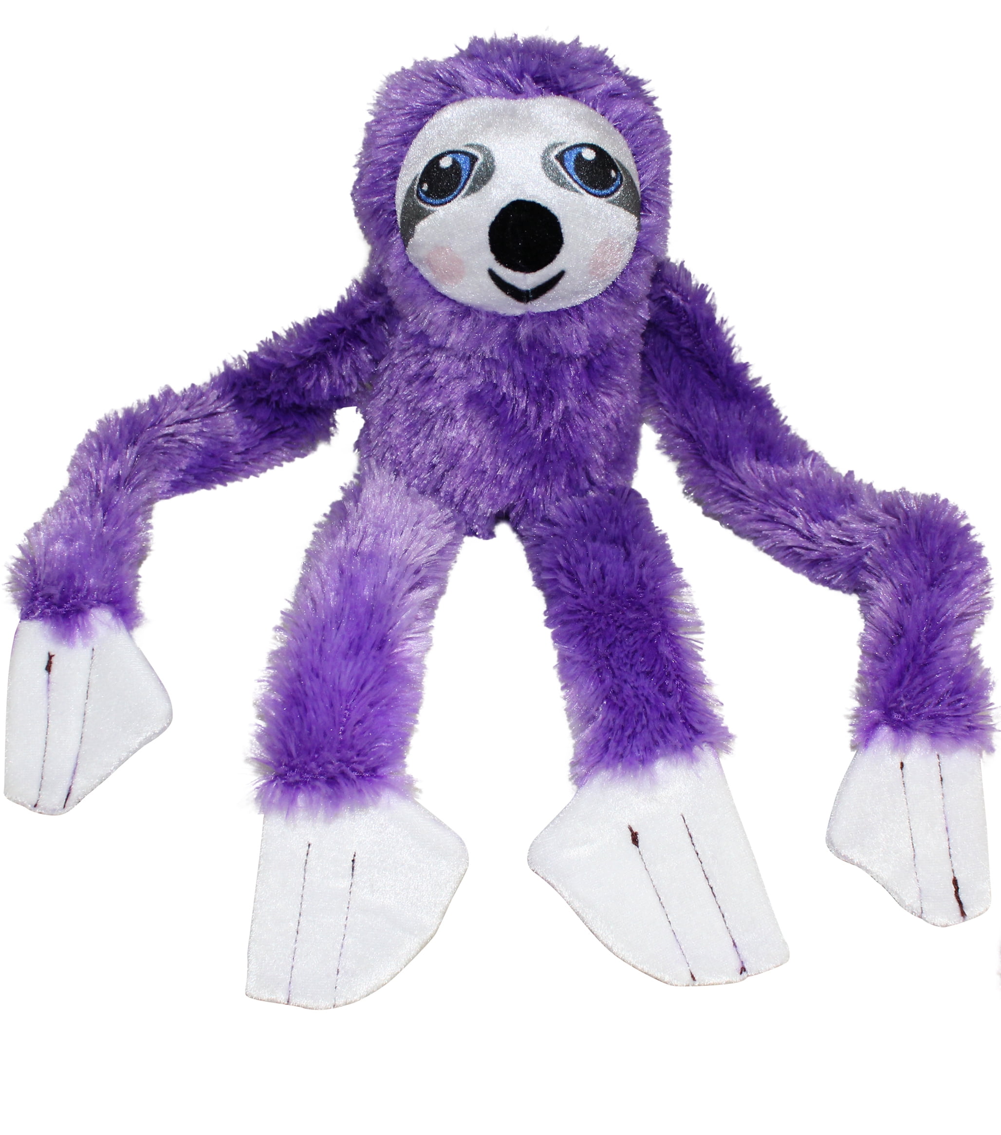 #Plushpals 27" Sloth Stuffed Animal Plush Toy Soft & Fluffy - Purple