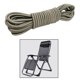 thumbnail image 3 of Paquete de 4 cordones de repuesto para sillón reclinable de jardín, accesorios de reparación de tumbonas para sillas plegables de Patio, 86 pulgadas, 53 pulgadas 79 pulgadas 53 pulgadas Cola  Cordones reclinables, 3 of 8