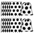 thumbnail image 1 of 12 Pcs Sacs à Cordon Style Soccer, Sacs de Softball, Soccer, Basketball, Volleyball, 1 of 7