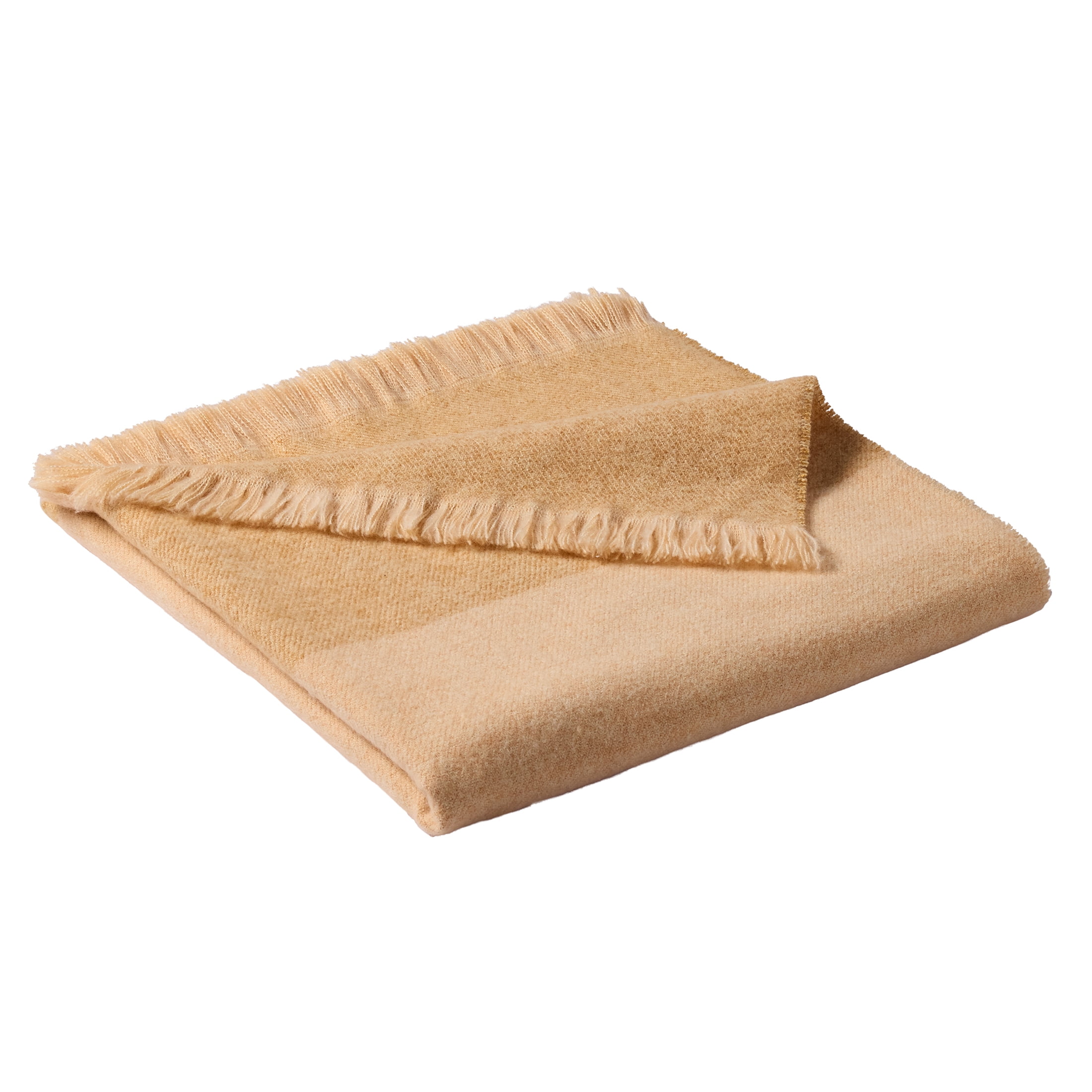 Better Homes & Gardens Ultra Soft Brushed Woven Oversized Throw Blanket, Goldenrod