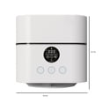thumbnail image 3 of TIMIFIS Household Humidifier Purifier for Home Bedroom Portable Purifier Desktop USB Atmosphere Cleaner | Humidifier | Aroma Diffuser with Color Night Light Kitchen & Dining, 3 of 7