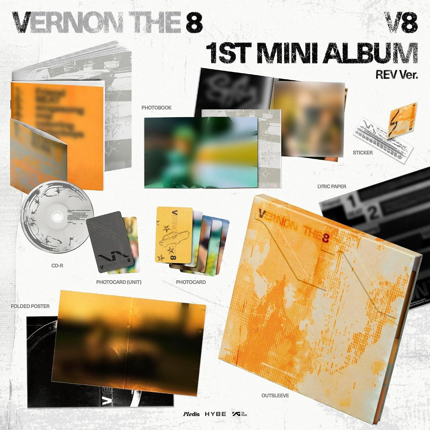 Vernon 8 - V8 1st Mini Album 'V8' [REV Ver.] - Music & Performance