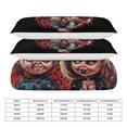 thumbnail image 2 of Bride of Chucky 3 Pcs Bed Sheets Set Breathable Duvet Cover with 2 Pillow Sham Soft All Seasons Bedding Set 79"x90", 2 of 8