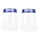 thumbnail image 1 of Protector facial de seguridad, protector facial antisaliva a prueba de polvo, protector facial completo, 2 uds., 1 of 8