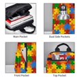 thumbnail image 5 of Colorful Puzzle Autism Awareness Backpack Casual Shoulder Daypack Lightweight Travel Backpack For Men Women, 5 of 5