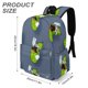 thumbnail image 3 of Pepinillo-theme Backpack, Campus style schoolbag Bookbag with Adjustable Shoulder Straps And Large Zip Compartment, Unisex Travel Bags.42x30x15cm, 3 of 6