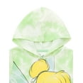 thumbnail image 4 of Disney Peter Pan Tinker Bell French Terry Pullover Crossover Hoodie Tie Dye Toddler to Big Kid, 4 of 5