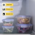 thumbnail image 3 of Superio Pack of 9 Sealed Food Storage Containers BPA Free Plastic, Microwave and Freezer Safe Leakproof, 3 of 4