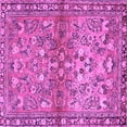 thumbnail image 1 of Ahgly Company Indoor Square Persian Purple Traditional Area Rugs, 8' Square, 1 of 4