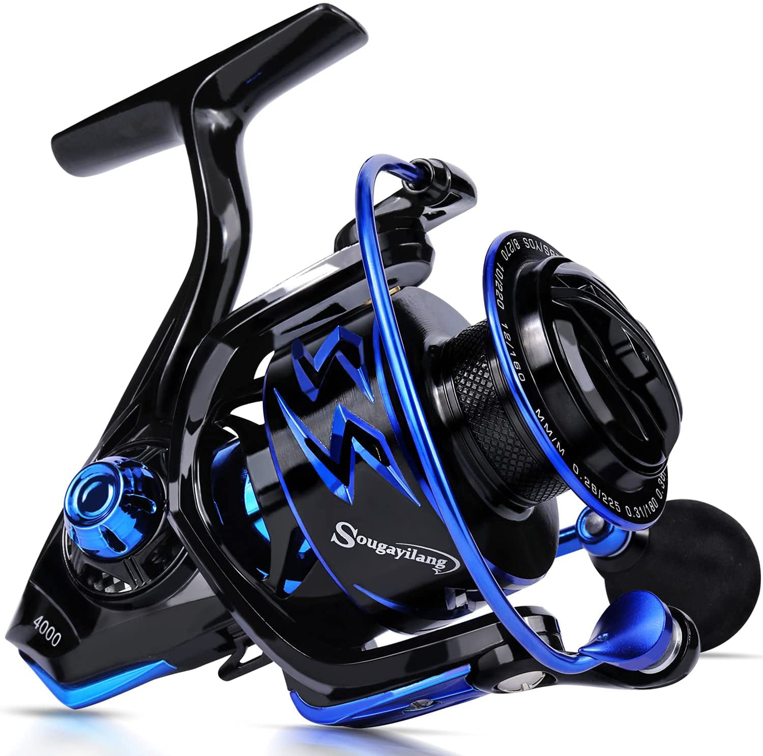 Powerful Fishing Spinning Reel Lightweight for Saltwater and Freshwater 