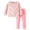 a116-Pink, variant on yboeqw 2 Piece Girls Fall Clothes Toddler Outfits Long Sleeve Graphic Print T-Shirt Sweatpants Sets,Size 11-12 Years