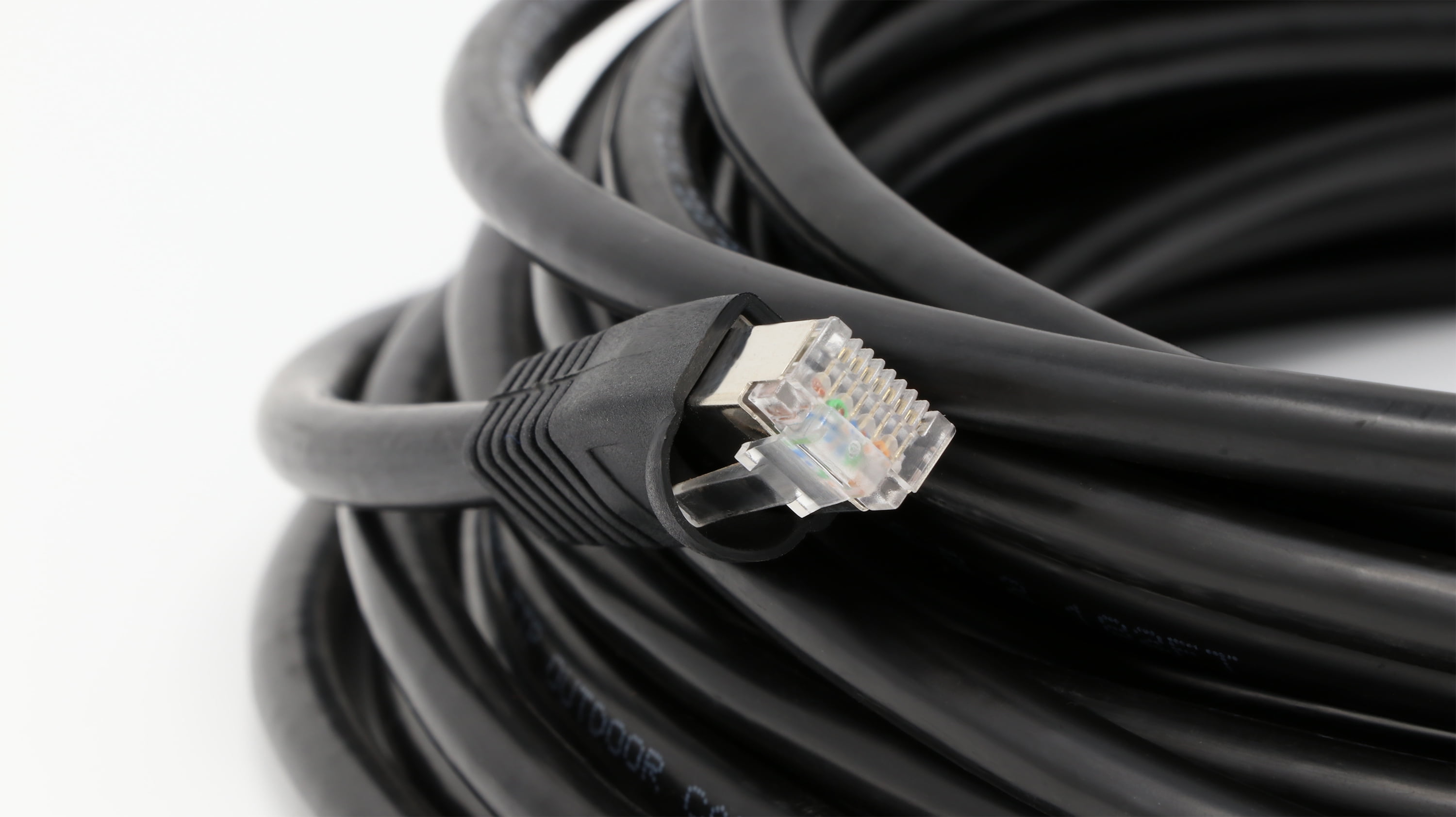 300ft Cat6 Outdoor Waterproof Ethernet Cable Direct Burial (600MHz) Shielded (Pure Copper)