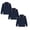 Navy#03, variant on 3 Pack Boys Girls Polo Shirt School Uniform Polo Caual Soft Long Sleeve Classic Collared Shirt Kids Back to School Clothes
