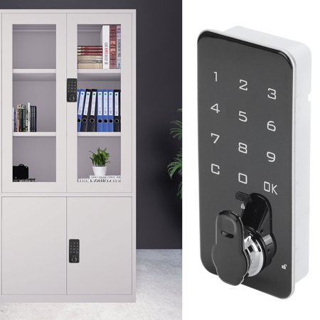 Rdeghly Electronic Touching Screen File Cabinet Password Lock Smart Electronic Lock For Office Electronic Lock Home Decoration Walmart Canada