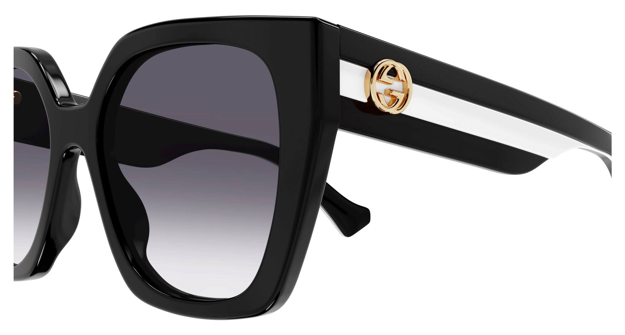 New ✨ Authentic Gucci GG1010S 004 Oversized Cat-Eye Sunglasses ✨ Gucci GG1300S-004 Bold Oversized Black Cat-Eye Sunglasses  main image 2