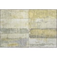 thumbnail image 2 of Addison Rugs Mayfield Premium Machine Washable Transitional Geometric Gold Rectangle Rug, 1'8" x 2'6", 2 of 6