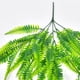thumbnail image 4 of Planta de simulación para colgar en la pared, helecho de cola de Fénix, decoración de plantas imitadas (verde), 3 uds., 4 of 5