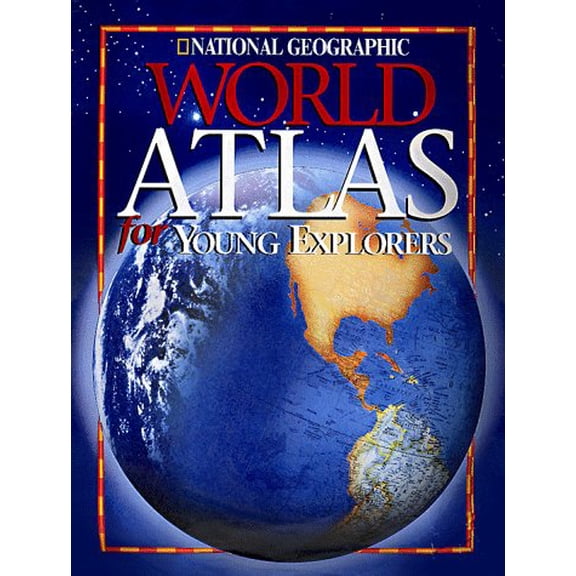 Pre-Owned "National Geographic" World Atlas for Young Explorers Hardcover