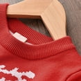 thumbnail image 5 of Toddler Girls Dresses Fall Children Winter Christmas Long Sleeve Deer Snowflakes Sweater Warm Clothes Xmas Red Navy Princess Dress for Girls Size 4-5T, 5 of 8