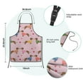 thumbnail image 7 of Colorful Funny Dachshund Kids Aprons for Girls and Boys,Adjustable Neck Strap Toddler Aprons for Kids Cooking Baking, 7 of 7
