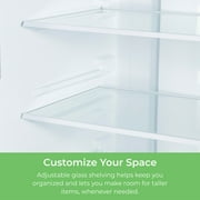 Kenmore 20.3 Cu. ft. Capacity Counter-Depth French Door Refrigerator and Freezer with Ice Maker, Stainless Steel
