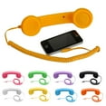 thumbnail image 2 of Universal Wireless Retro Telephone Handset Wire Radiation-proof Handset Receivers Headphones with Volumn Adjustment for Mobile Phone Comfortable Call, 2 of 17
