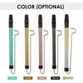 thumbnail image 4 of Aluminum Alloy+PC Slide Whistle with Note Guide - Musical Instrument for Adults & Kids, Black/Green/Gold/Pink/Colorful Options, Lightweight 74g, Includes English Manual & Hook, Easy to Play Songs, 4 of 6