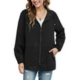thumbnail image 6 of Godom Rain Jacket Women Lightweight Raincoat with Hood for Hiking Travel Windbreaker Outdoor Active, 6 of 6