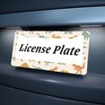 thumbnail image 5 of Dinosaur License Plate Prame Aluminum Rust-Proof Auto Parts License Plate Decorative Screws Fit Standard 2 Holes 1 U.S. License Plate, 12.2x 6.3 Inch, 5 of 7