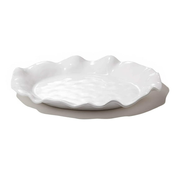 Vida Havana Oval Platter White